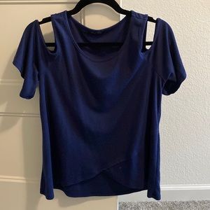 Papermoon cold shoulder top